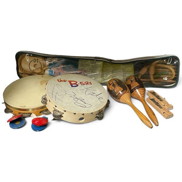 Assorted Percussion Instruments with New Garden Games Set