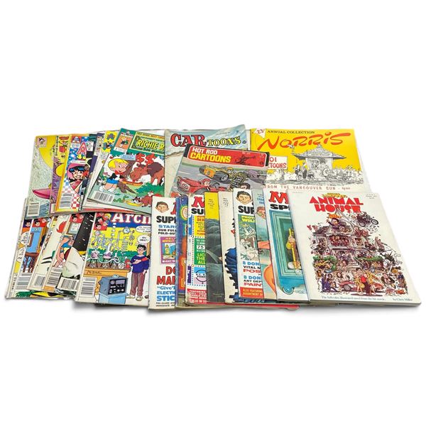 Comic Book Collection Featuring Archie, Disney, Richie Rich and MAD