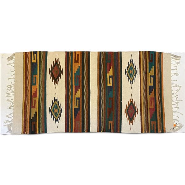 Geometric Pattern Woven Area Rug - 30" x 68"