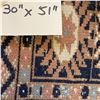 Image 2 : Navy Blue Geometric Area Rug - Measurements Need Confirmation