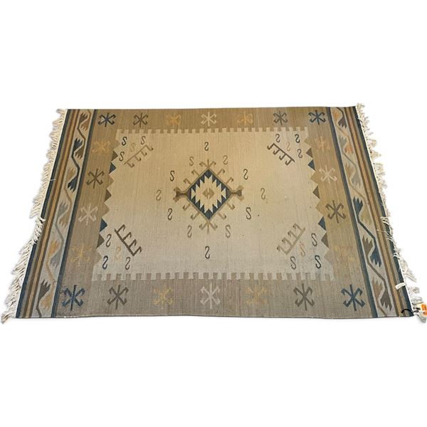 Woven Geometric Area Rug - 50" x 78"