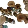 Image 3 : Assorted Glazed Ceramic Figurines and Open Vessels