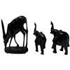 Image 2 : Mixed Lot - Pelican Magnifier, Ashtray, Red Fish Box & Carved Animal Figures