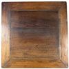 Image 3 : Chinese Hardwood Cabinet with Twin Panel Doors and Brass Fittings, H20" x 18" x 18"