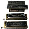 Image 2 : Group of 5 Vintage Harmonicas - Includes Brands Koch Harmonica, Marine Band and Hohner Sonny Boy