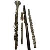Image 2 : 5-pieces Lot - Vintage Woodwind and Instruments - Cornet, Clarinet, Oboe, Flute Parts