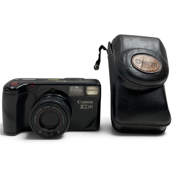 Canon Zoom Camera with 35x70mm Lens and Carrying Case