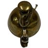 Image 3 : General Electric Ribbed Glass Lamp with Gold-Tone Housing