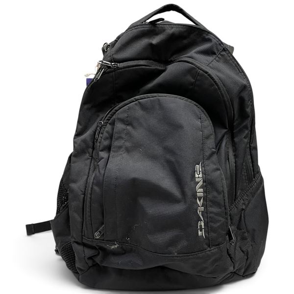 Dakne Black Multi-Compartment Backpack