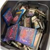 Image 3 : Assorted Videocassettes in Plastic Storage Bin