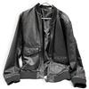 Image 1 : Zara Black Zip-Front Bomber Jacket - Size XL