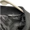 Image 3 : Zara Black Zip-Front Bomber Jacket - Size XL