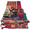 Image 1 : Assorted Colorful Woven Textiles, Embroidered Garment and Accessories