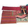 Image 2 : Assorted Colorful Woven Textiles, Embroidered Garment and Accessories