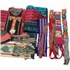Image 3 : Assorted Colorful Woven Textiles, Embroidered Garment and Accessories