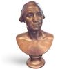 Image 1 : Bronze Coloured Bust of George Washington - 12" x 15" x 24" tall