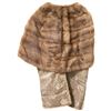 Image 2 : Mid-Century Brown Mink Fur Stole/Capelet
