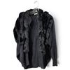 Image 1 : L. B. Angora Sweater with Fur Collar