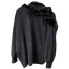 Image 2 : L. B. Angora Sweater with Fur Collar