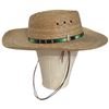 Image 4 : Group of 4 Straw Hats - Various Styles (Wide-Brim, Boater, Sun Hat)