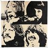 Image 1 : Let It Be Silhouette Black and White Pop Art, Signed, 30" x 30"