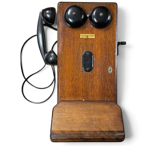 1915 Northern Electric & Manufacturing Co. Ltd. Type 1317F Wall Telephone Converted to Type 1517 wit