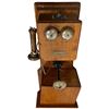 Image 2 : 1902 Fisk-Newhall Telephone Mfg. Company Two Box Fiddleback with No. 101 Long Pole Receiver and Whit