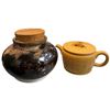 Image 3 : Mini Egg Set on Stands, Stoppered Container & Tiny Teapot