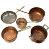 Image 2 : 8 Assorted Copper  Pots & Saucepans