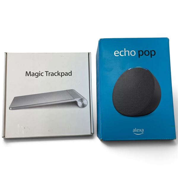 Magic Trackpad & Alexa echo pop