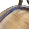 Image 3 : Set of 4 Matching Beech Wood Ladder Back Chairs