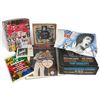 Image 1 : Box of BCW Pro Pages, Elvis Coloring Book, and more