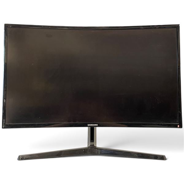27" Samsung Curved LED LCD Monitor - Model:LC27F396FHNXZA - Untested - No cords, cables or adaptors
