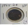 Image 1 : 1864 2 CENT SHIELD