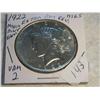 Image 1 : 1922-P PEACE DOLLAR