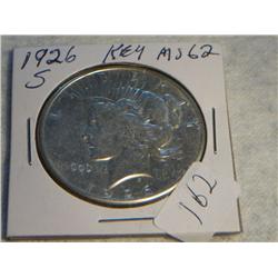 1926-S PEACE DOLLAR