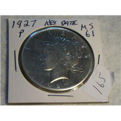 1927-P PEACE DOLLAR