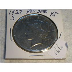1927-S PEACE DOLLAR