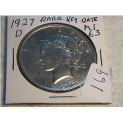 1927-D PEACE DOLLAR