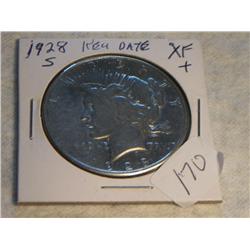 1928-S PEACE DOLLAR