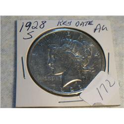 1928-S PEACE DOLLAR