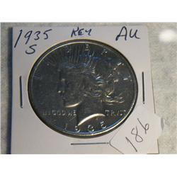 1935-S PEACE DOLLAR