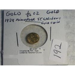 GOLD ST. GAUDENS GOLD