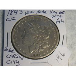 1893-CC MORGAN DOLLAR