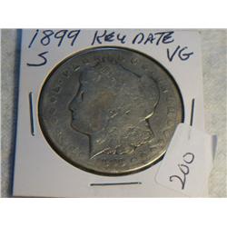 1899-S MORGAN DOLLAR