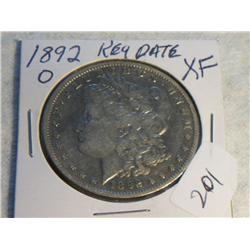 1892-O MORGAN DOLLAR