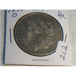 1890-O MORGAN DOLLAR