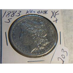 1883-S MORGAN DOLLAR