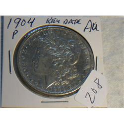 1904-P MORGAN DOLLAR