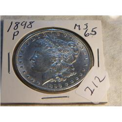 1898-P MORGAN DOLLAR